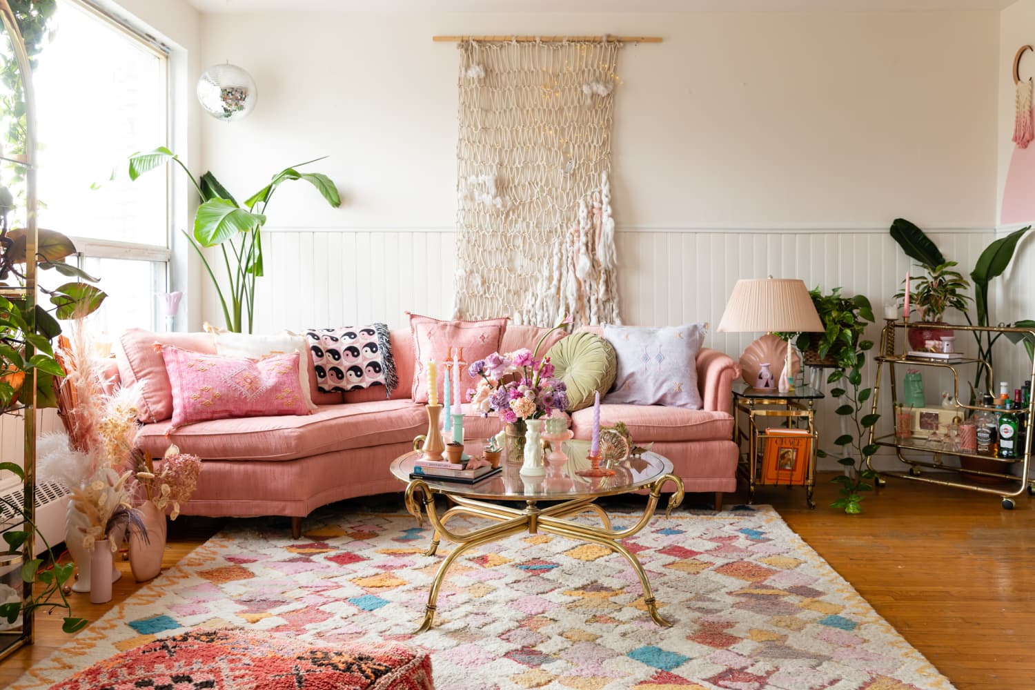 Best Unexpected Place to Put Colorful PeelandStick Wallpaper